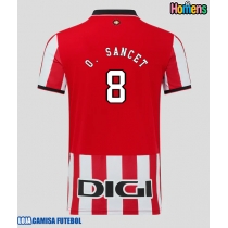 Camisa de Futebol Athletic Bilbao Oihan Sancet #8 Equipamento Principal 2025-26 Manga Curta